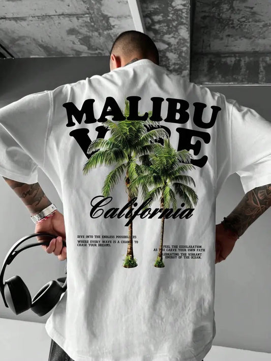 Men's Malibu California Graphic T-Shirt