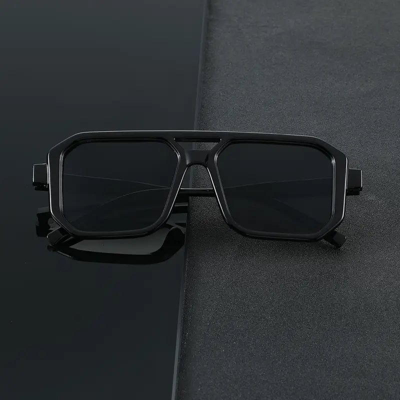 Geometric Retro-Style Glasses