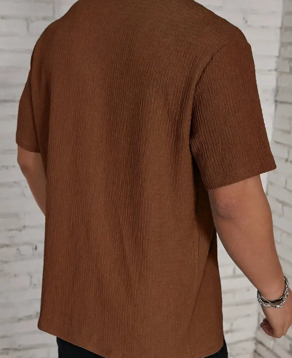 Casual Button-Up Shirt