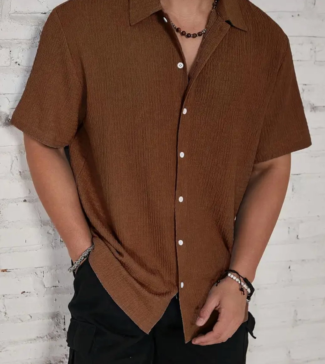 Casual Button-Up Shirt