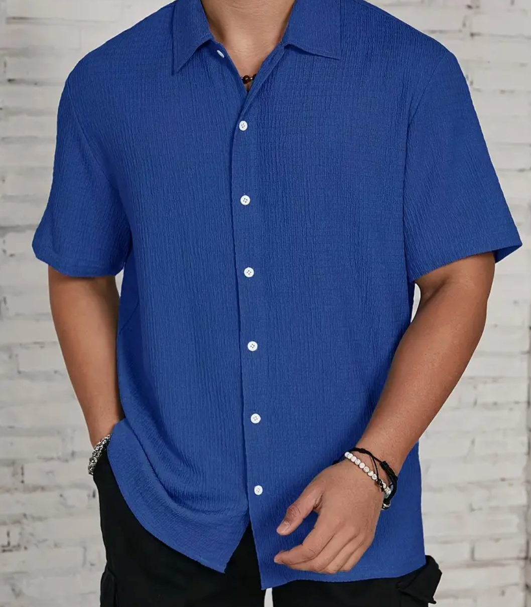 Casual Button-Up Shirt