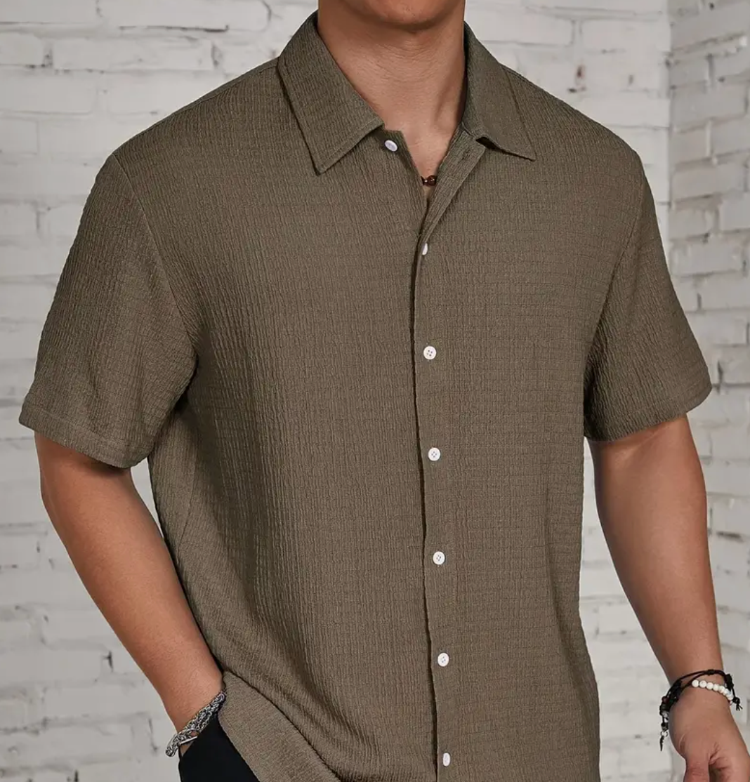 Casual Button-Up Shirt