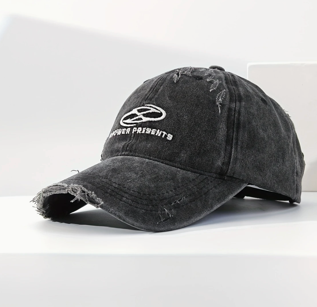 Vintage-Style Men's Denim Baseball Cap