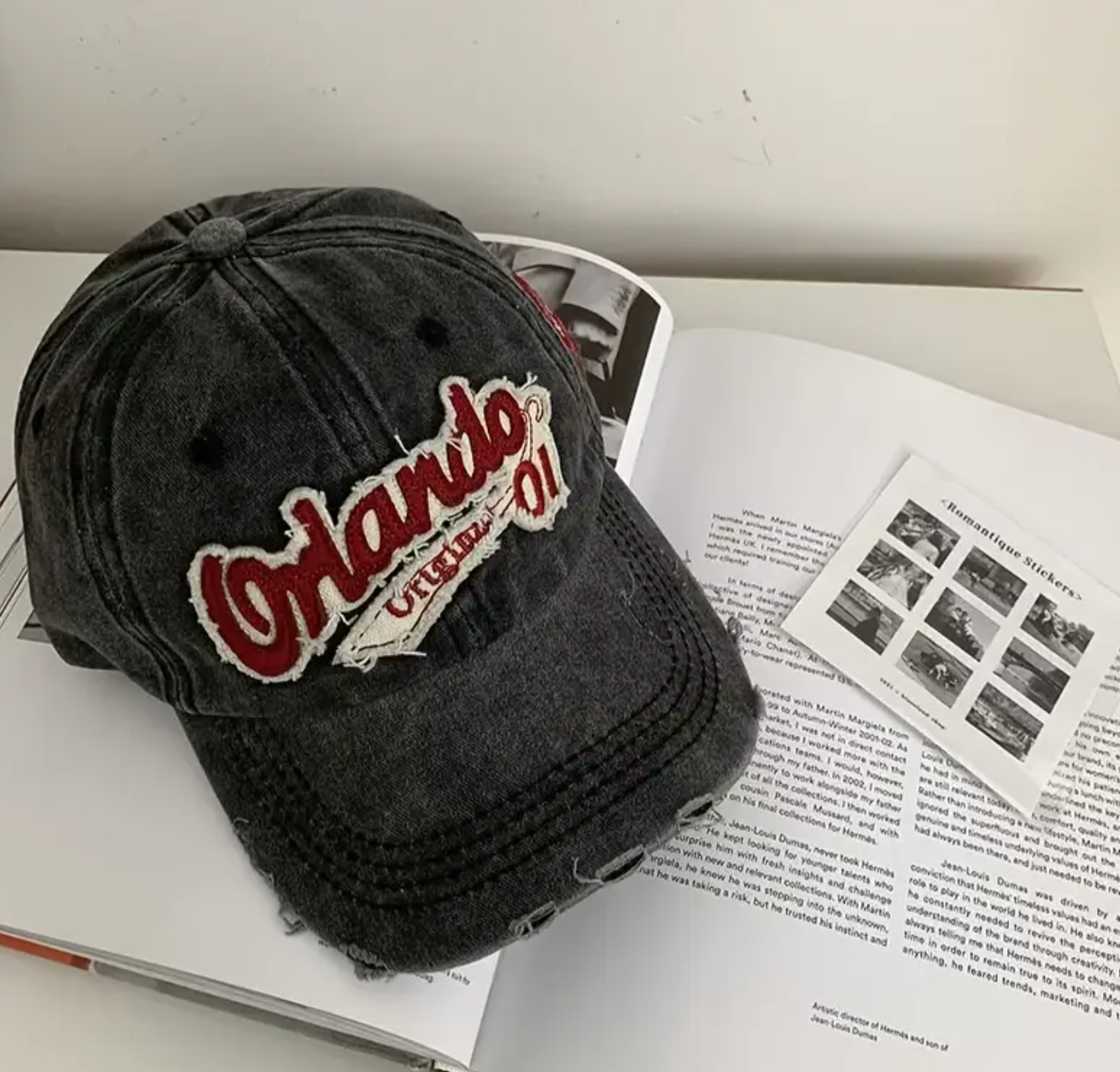 Vintage Distressed Baseball Cap