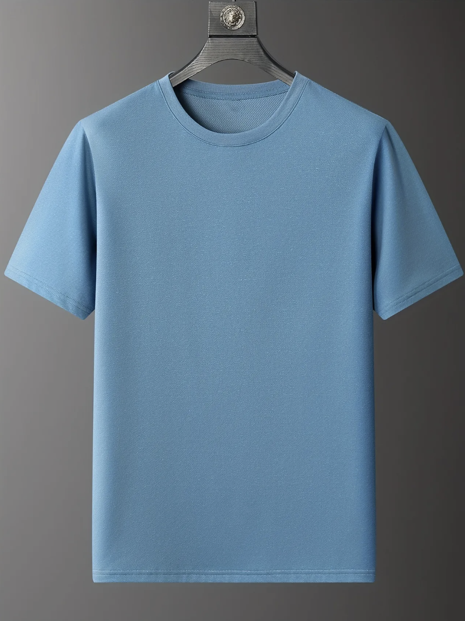 Casual Crew Neck Short Sleeve T-shirt
