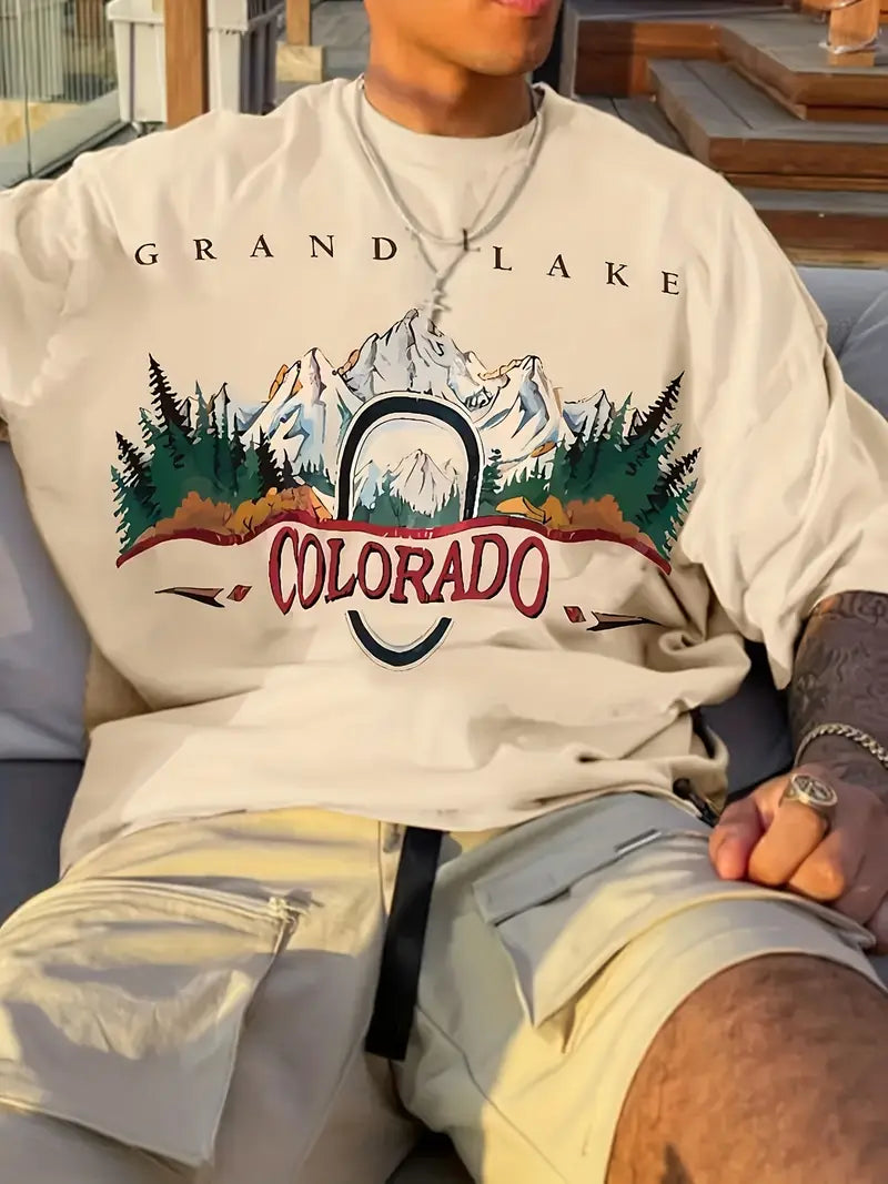 Men's Grand Lake Colorado Graphic T-Shirt