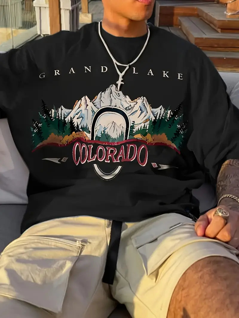 Men's Grand Lake Colorado Graphic T-Shirt