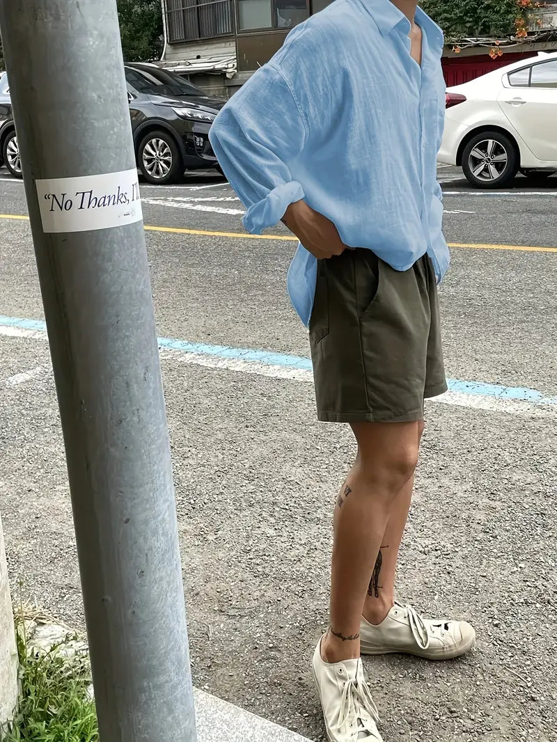 Men's Long-Sleeved Shirt