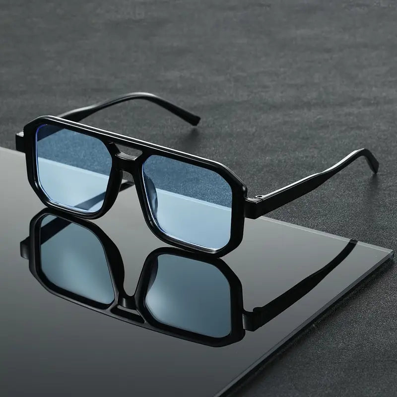 Geometric Retro-Style Glasses