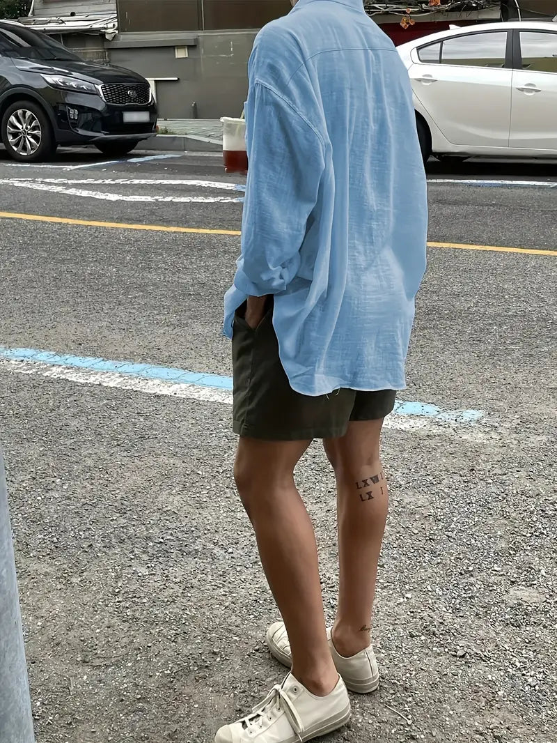 Men's Long-Sleeved Shirt