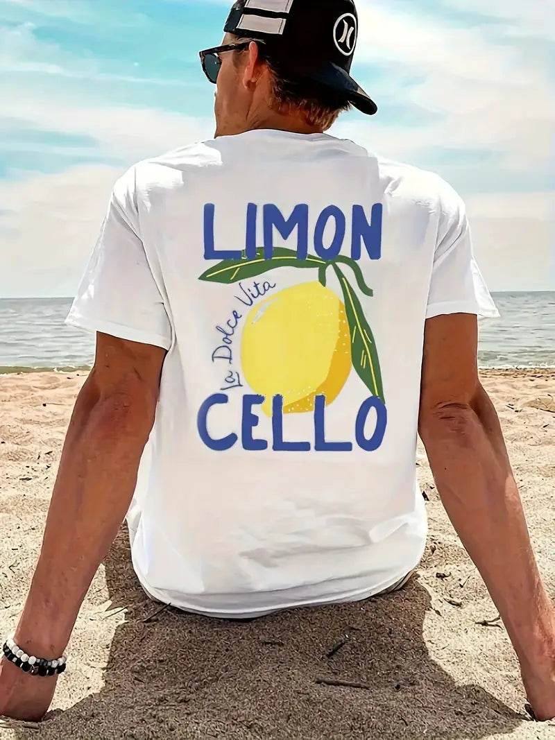 Men's Limoncello Lemon Graphic Shirt