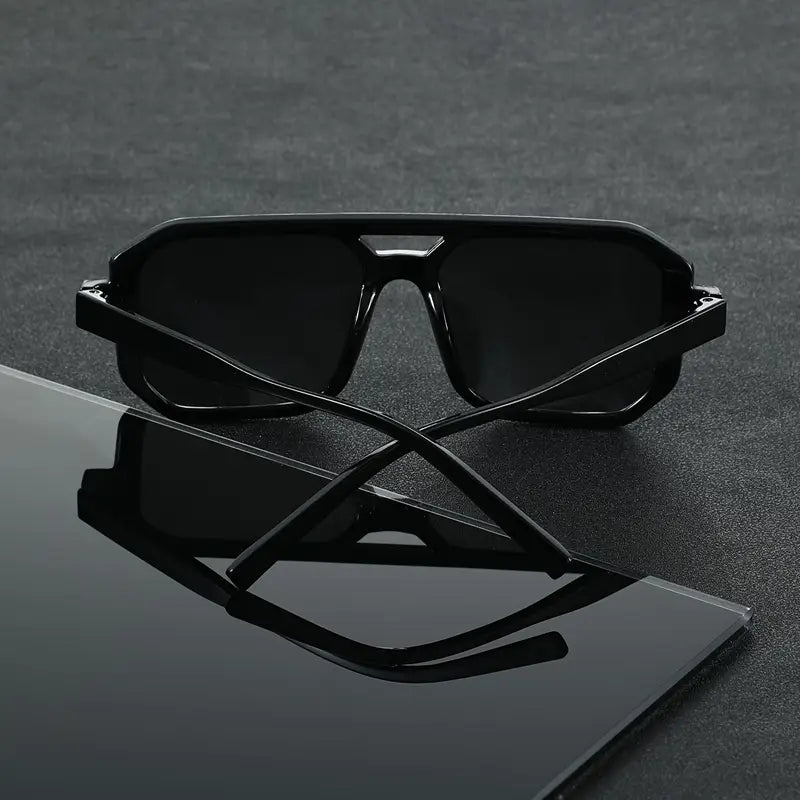 Geometric Retro-Style Glasses
