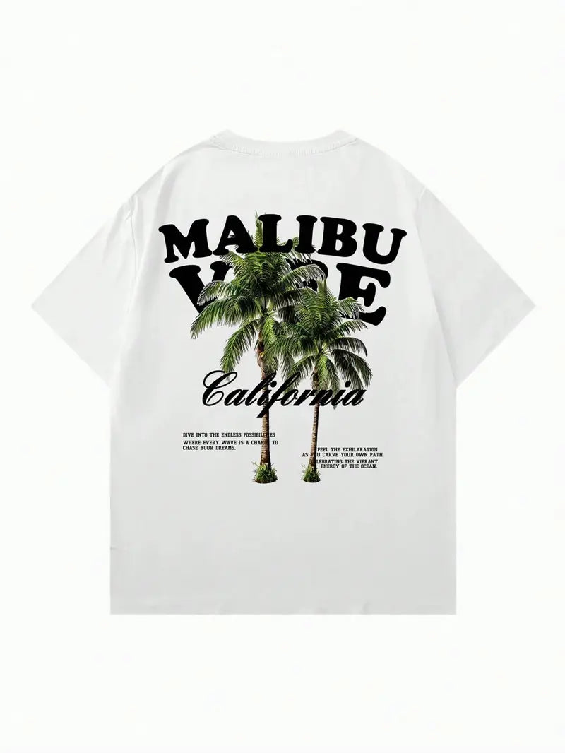 Men's Malibu California Graphic T-Shirt