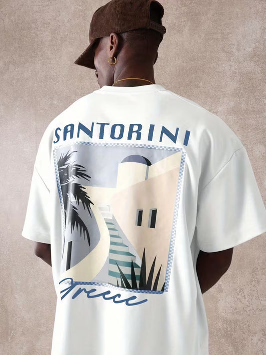 Men's Crew Neck Tee Santorini