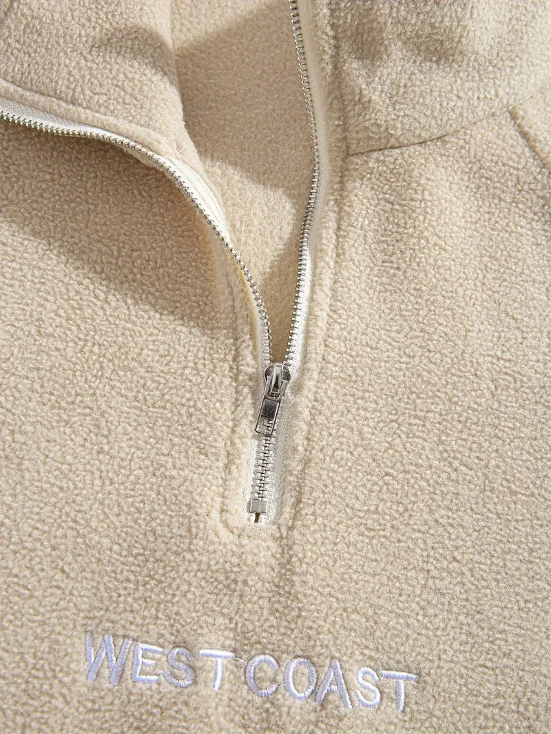 Half-Open Cardigan Pullover