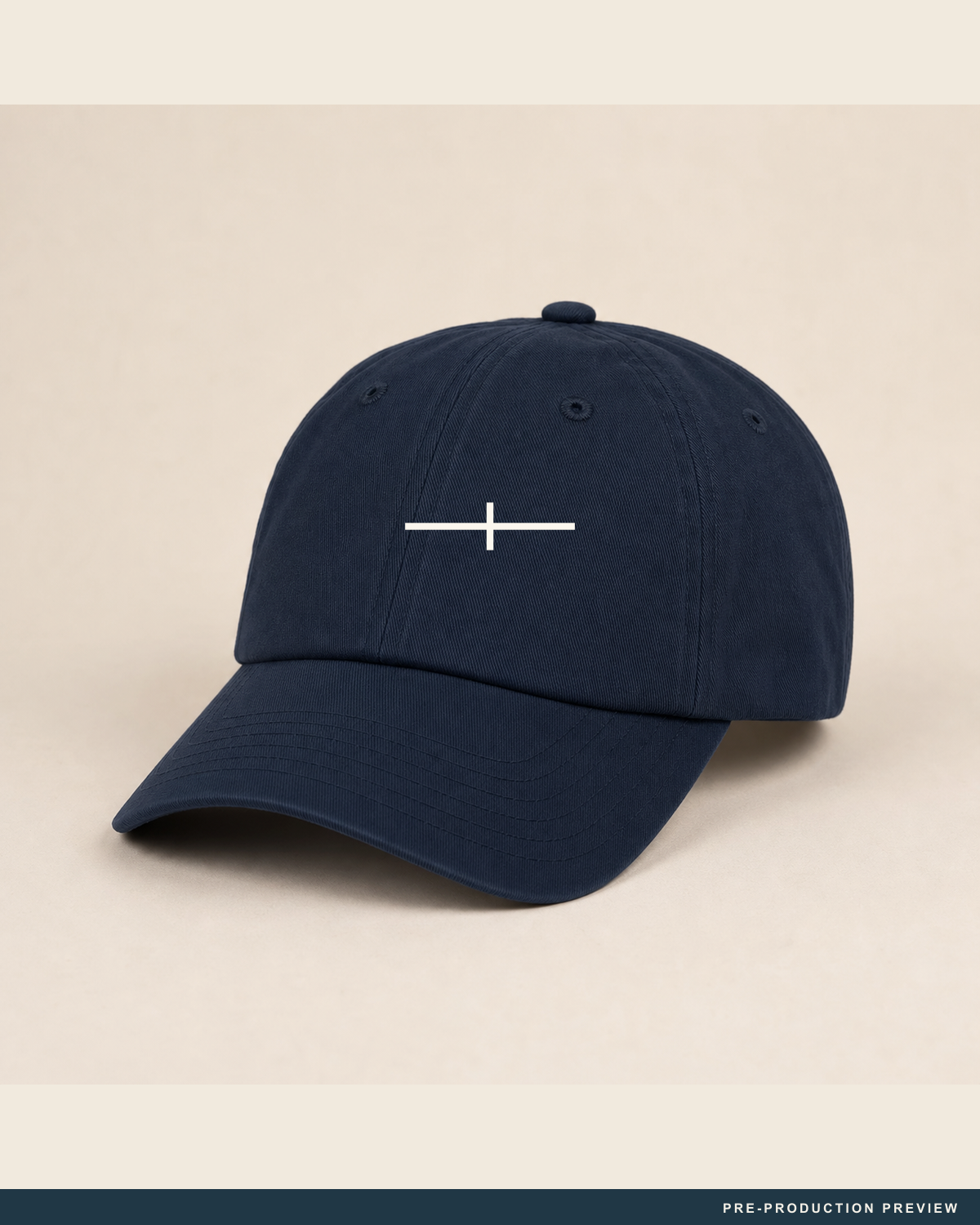 Channel Marker Cap — front device view — PRE-PRODUCTION PREVIEW [preview-imagery]