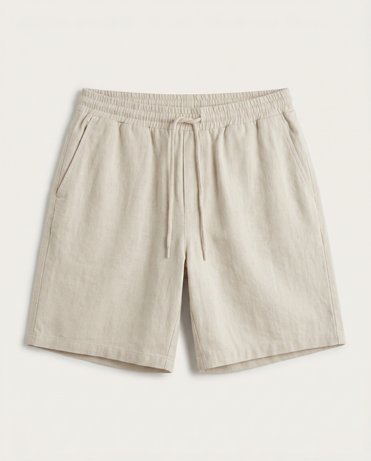 Loose Fit Men's Drawstring Waist Shorts