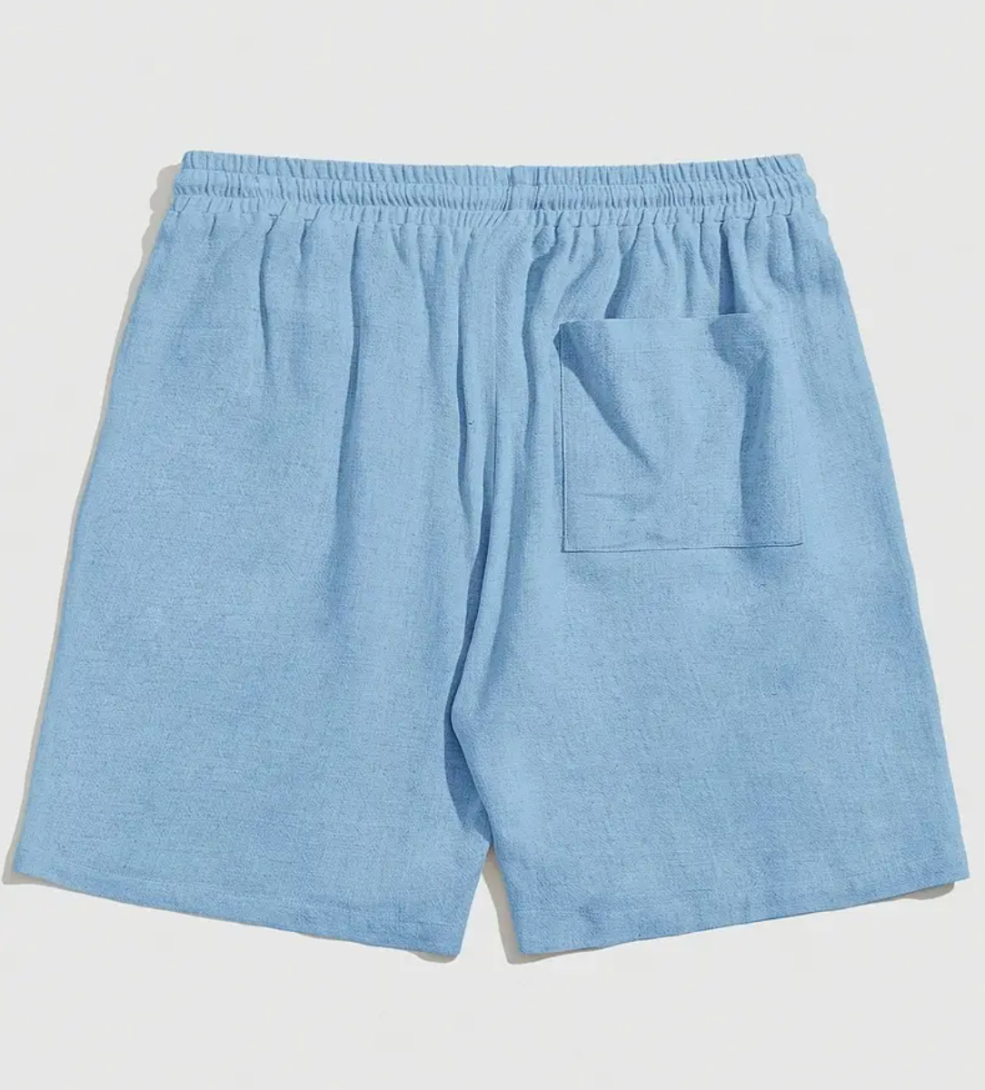 Loose Fit Men's Drawstring Waist Shorts