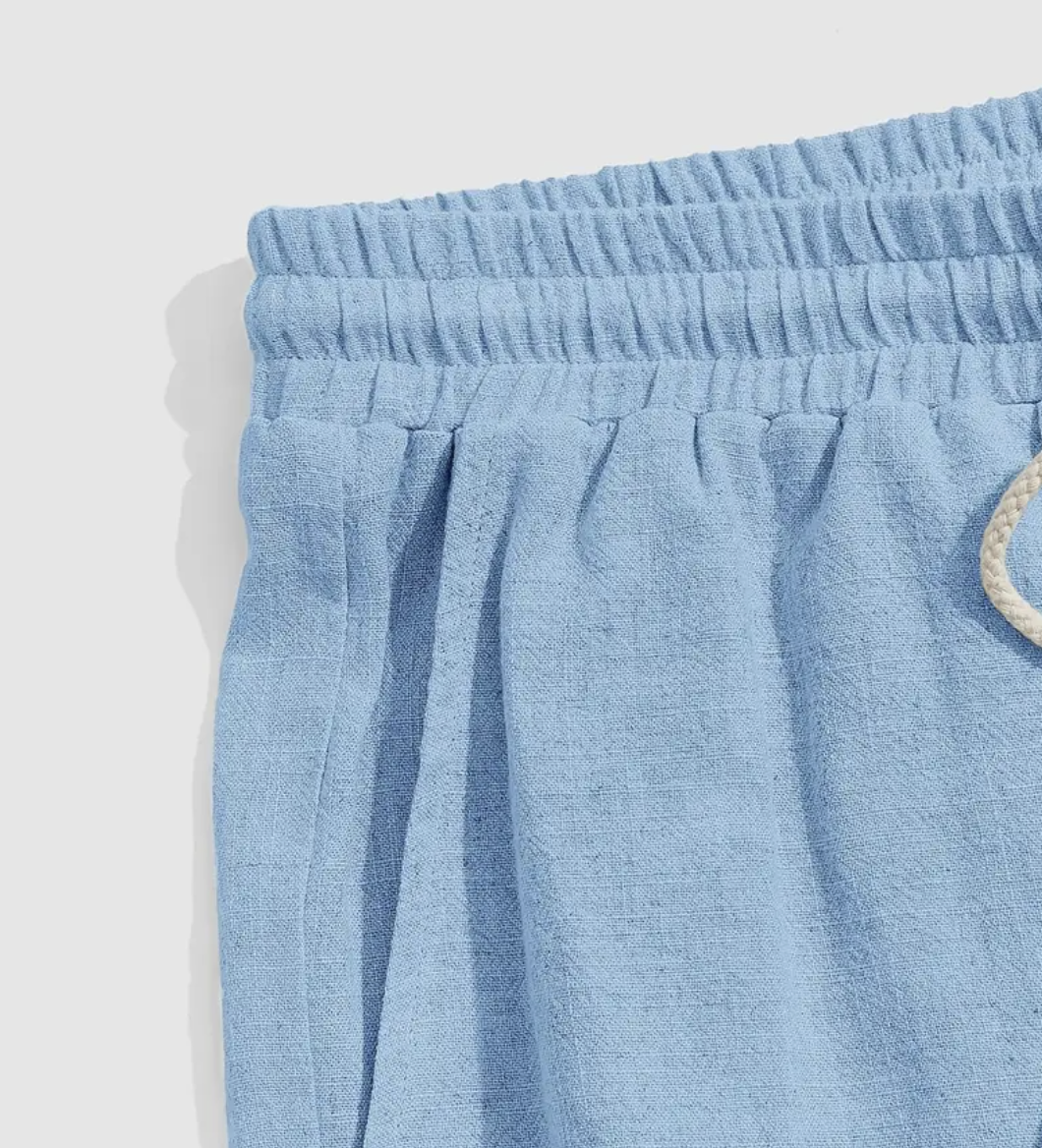 Loose Fit Men's Drawstring Waist Shorts
