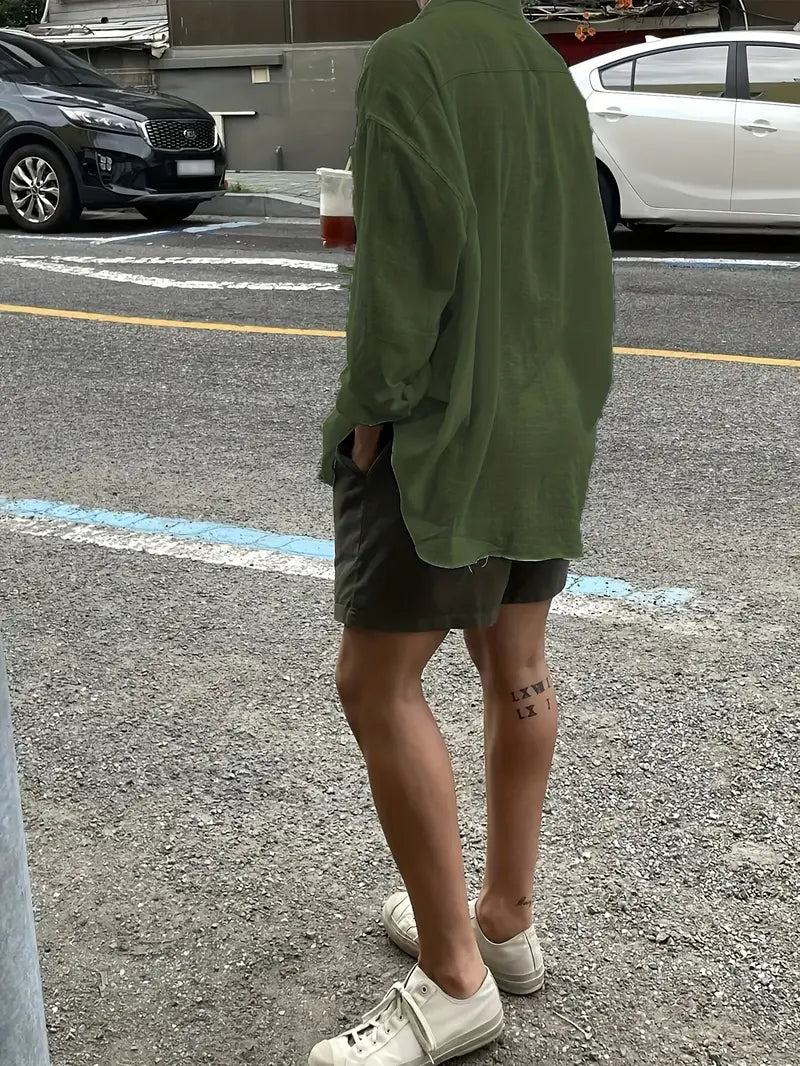 Men's Long-Sleeved Shirt